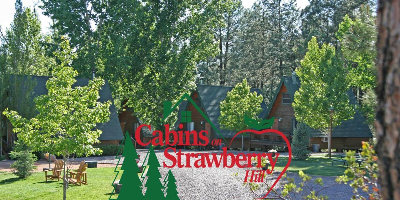 Отель Cabins On Strawberry Hill Pine Экстерьер фото